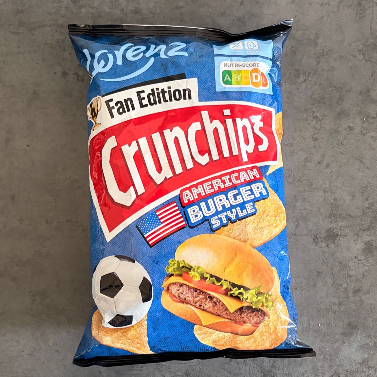 Crunchips, American Burger Style von Lorenz